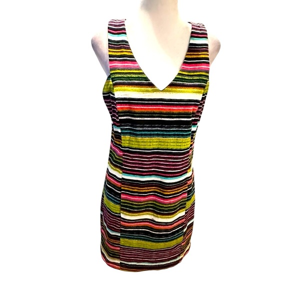 Trina Turk multi color mini dress size 4 - Picture 11 of 11